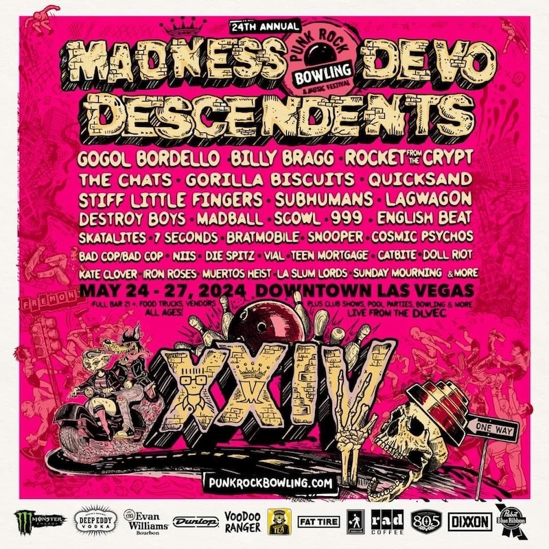 Punk Rock Bowling & Music Festival 2024, Las Vegas, NV, USA